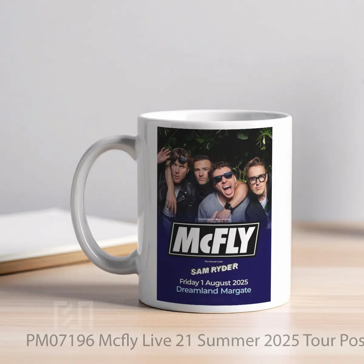 Mug Mcfly Live 21 Summer 2025 Tour MPM07196 - All-side / Desain