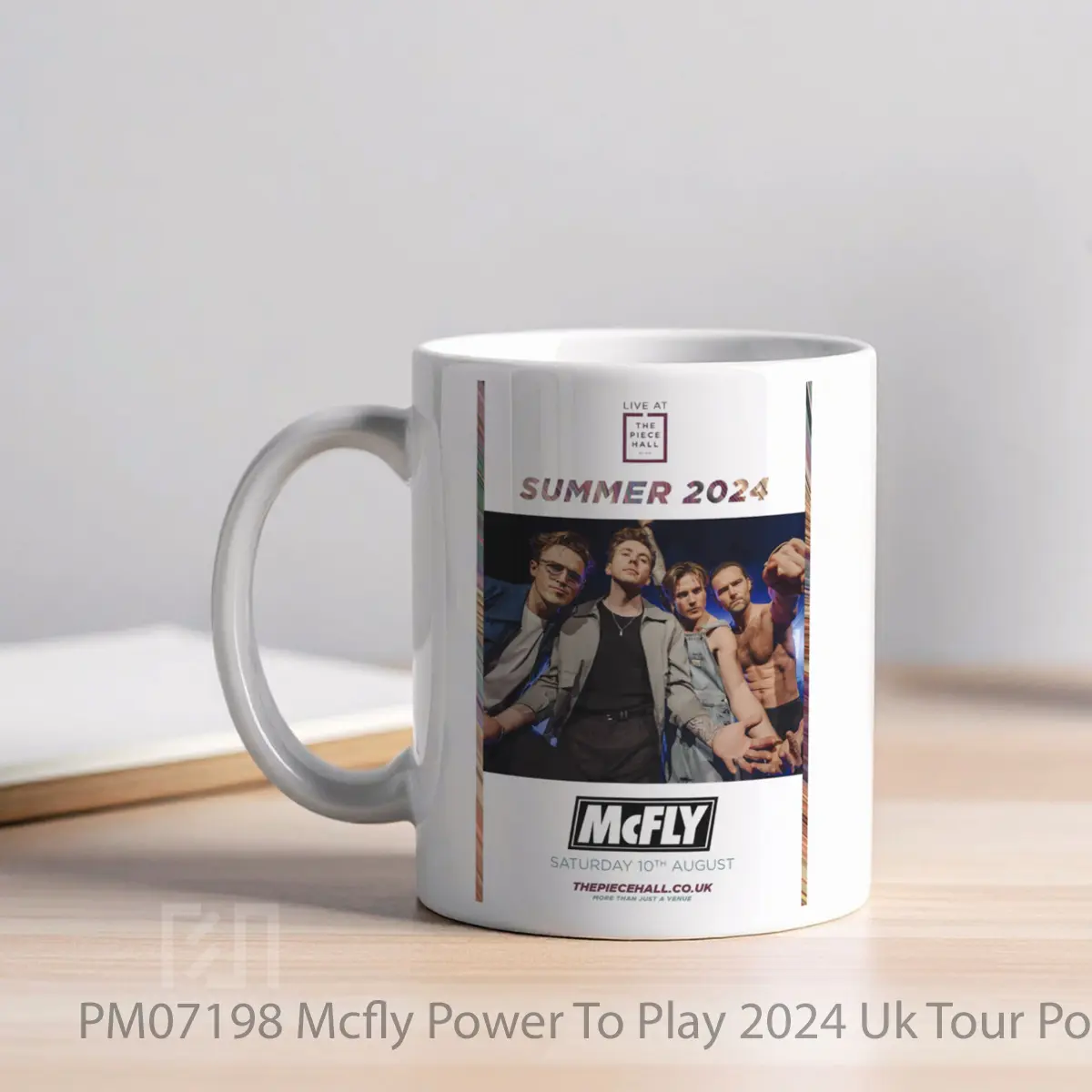 Mug Mcfly Power To Play 2024 Uk Tour MPM07198 - All-side / Desain