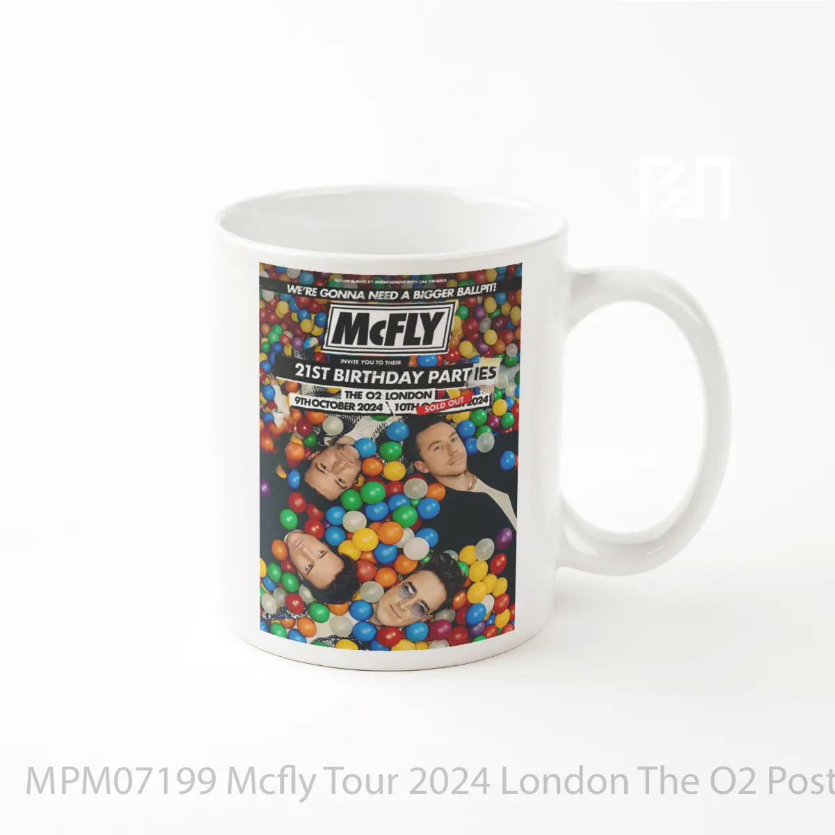 Mug Mcfly Tour 2024 London The O2 MPM07199