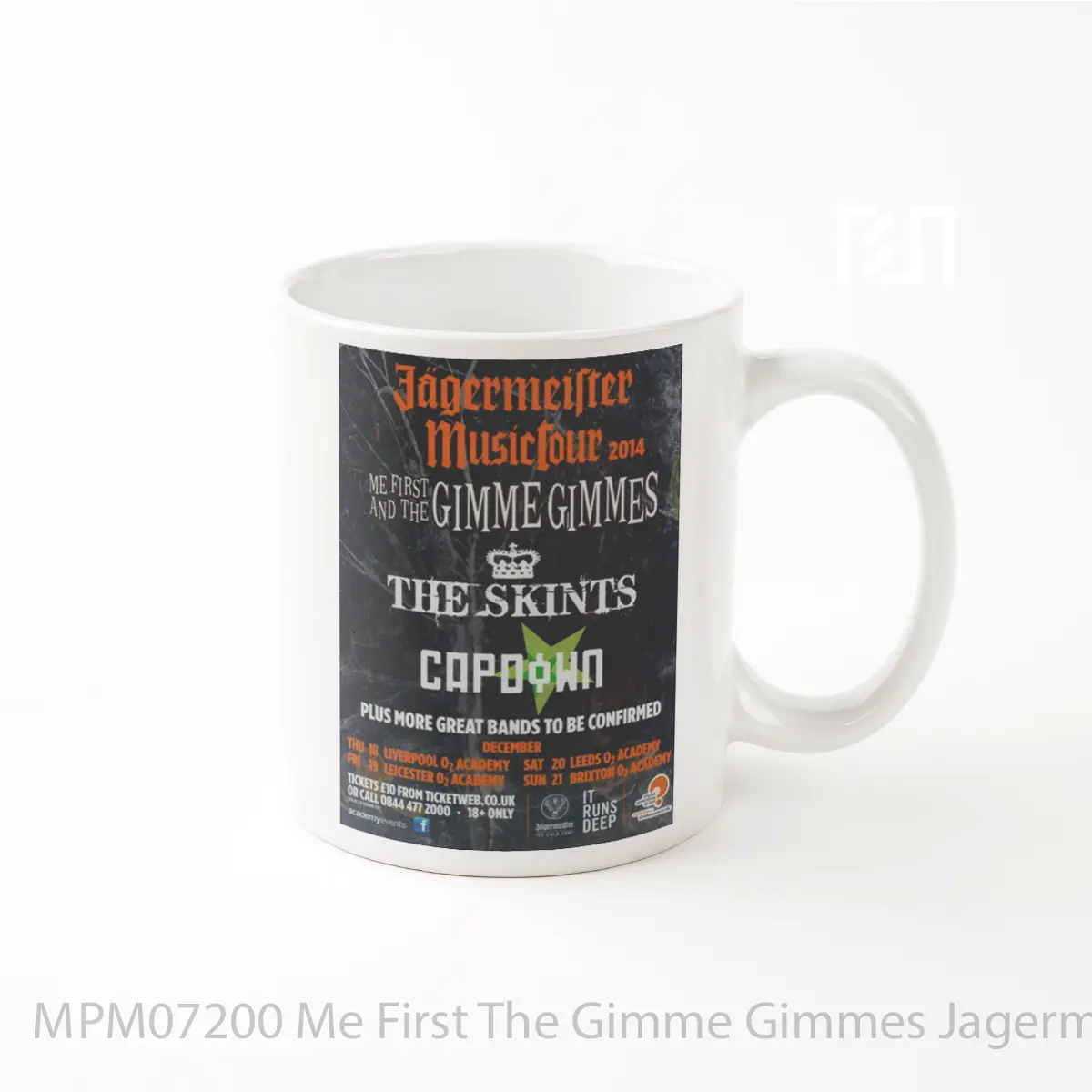 Mug Me First The Gimme Gimmes Jagermeister Tour Print MPM07200