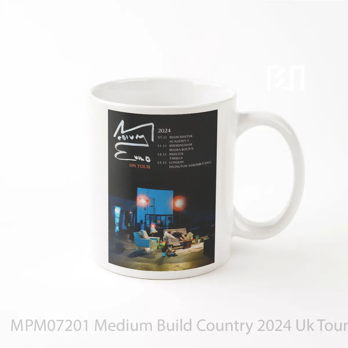 Mug Medium Build Country 2024 Uk Tour MPM07201