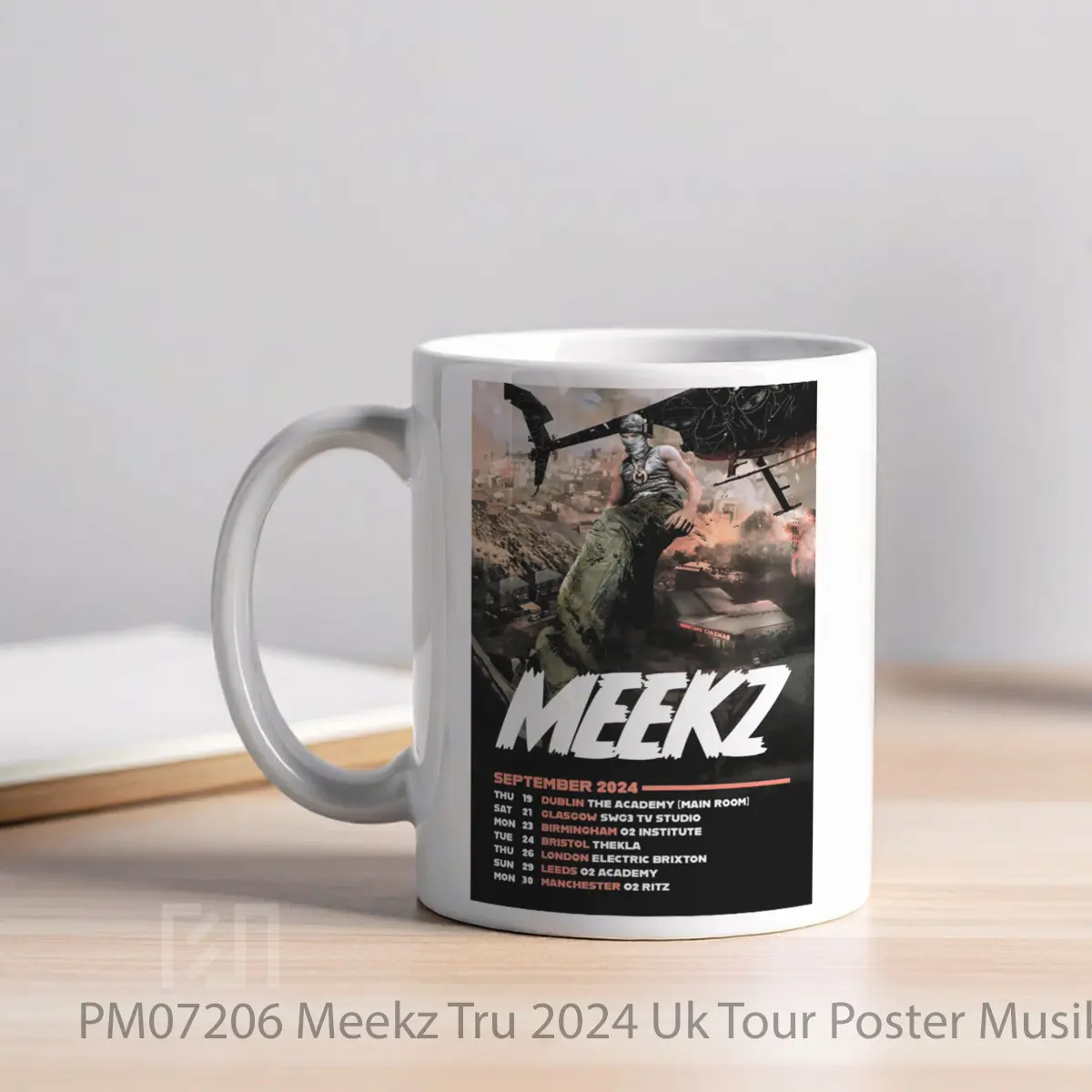 Mug Meekz Tru 2024 Uk Tour MPM07206 - All-side / Desain