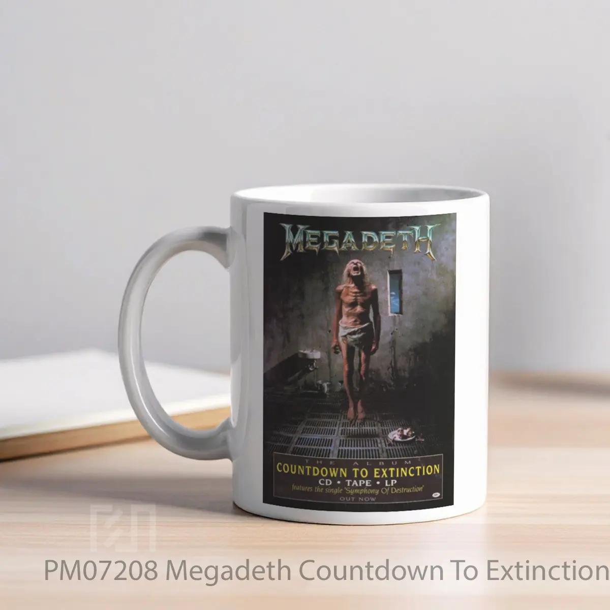 Mug Megadeth Countdown To Extinction Print MPM07208 - All-side / Desain