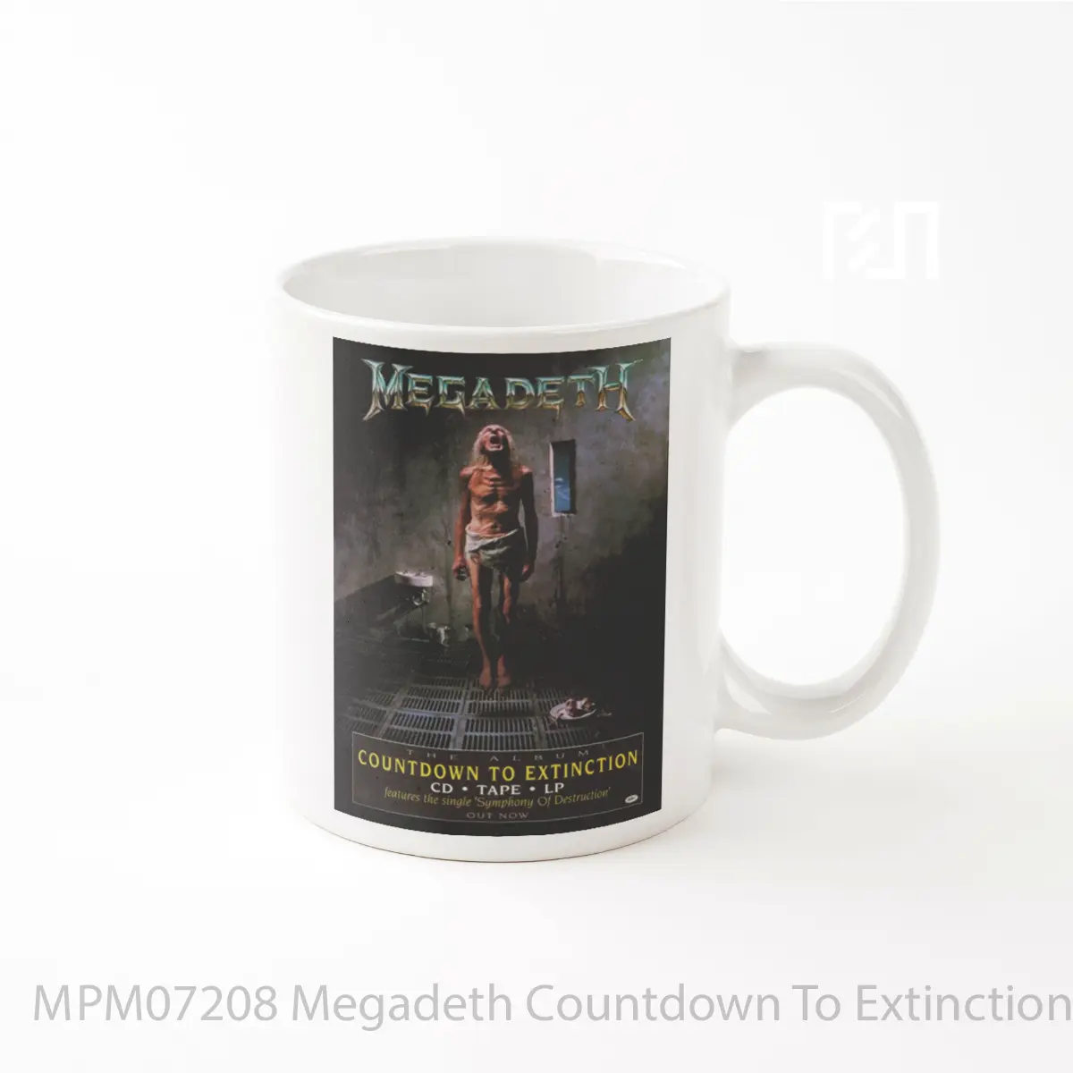 Mug Megadeth Countdown To Extinction Print MPM07208