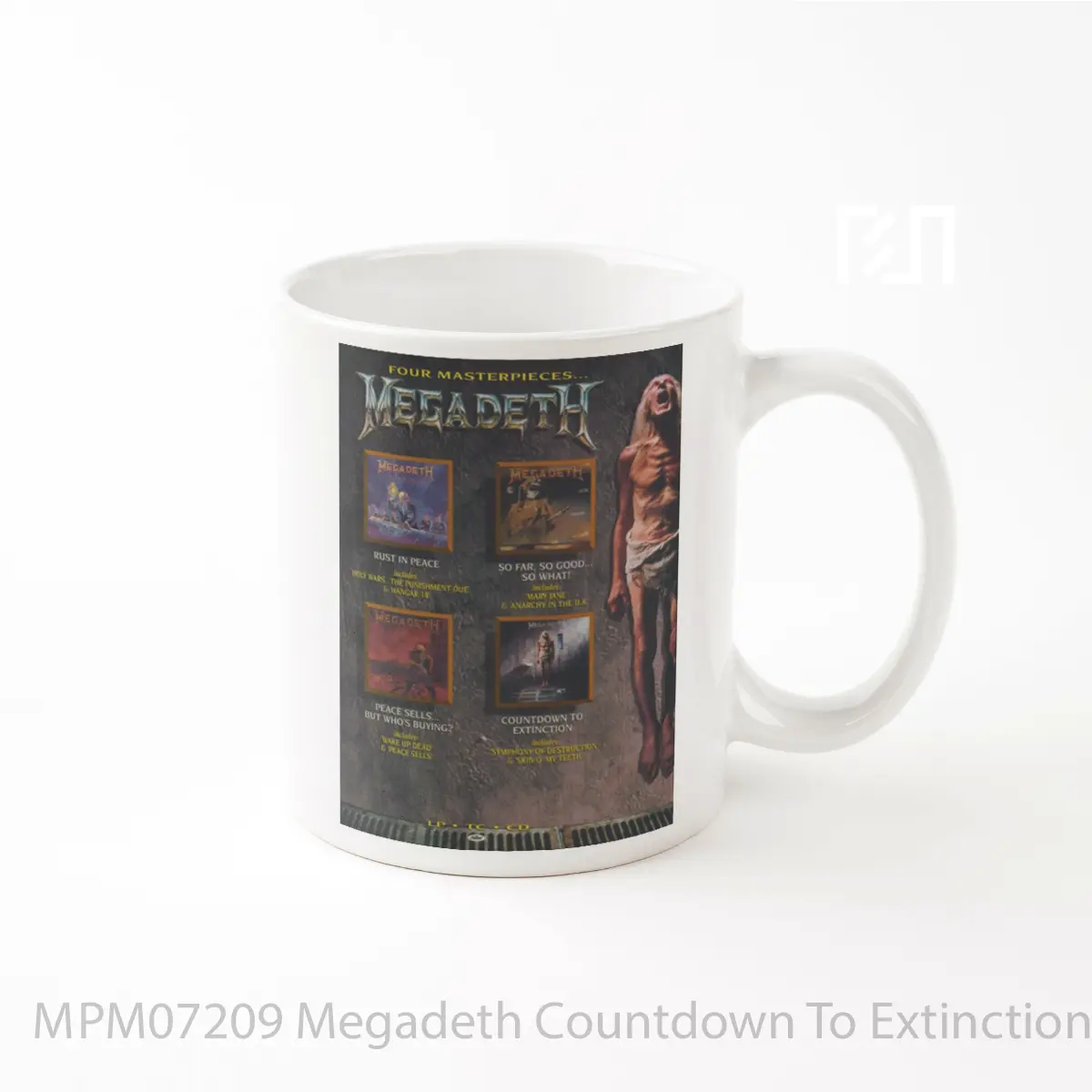 Mug Megadeth Countdown To Extinction MPM07209