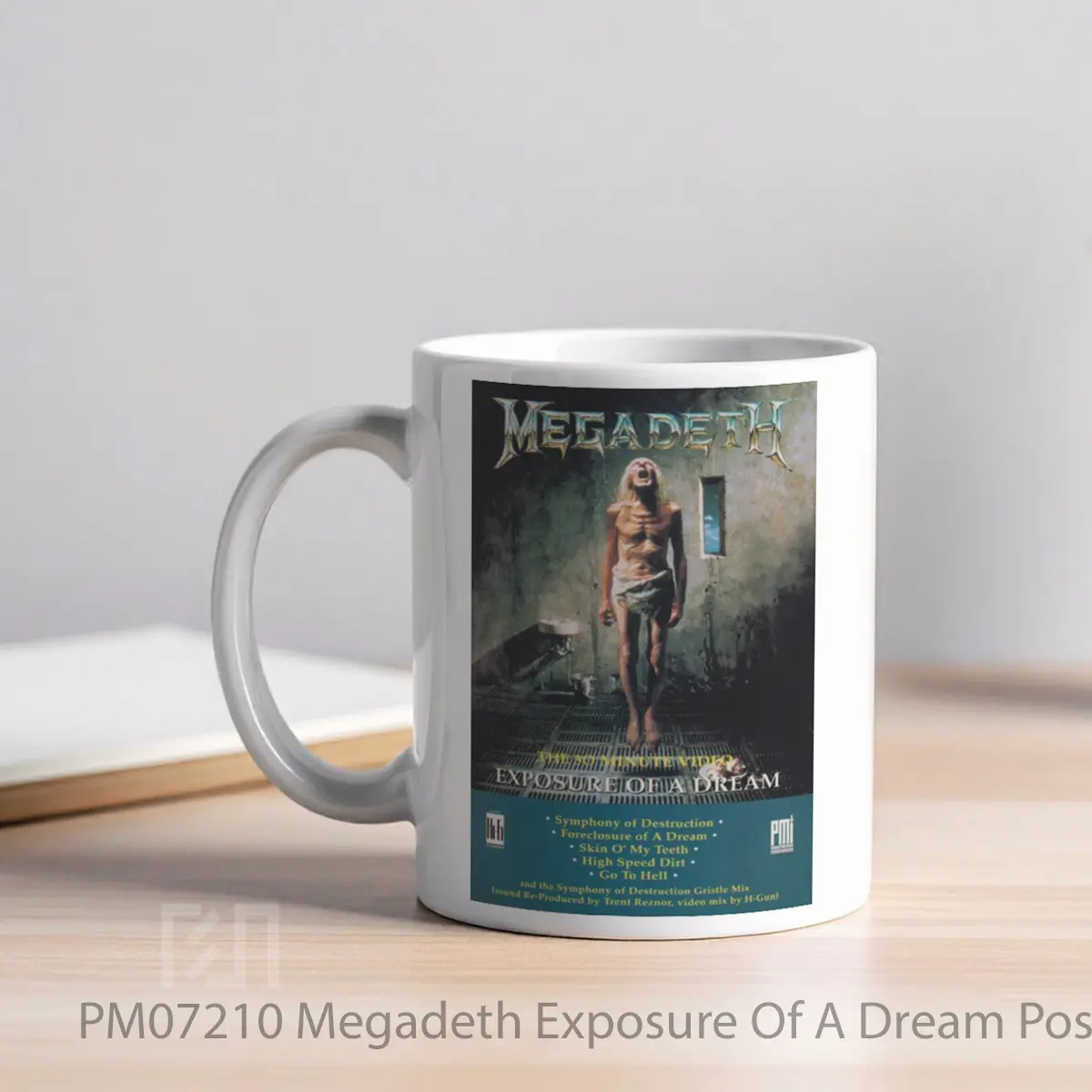 Mug Megadeth Exposure Of A Dream MPM07210 - All-side / Desain