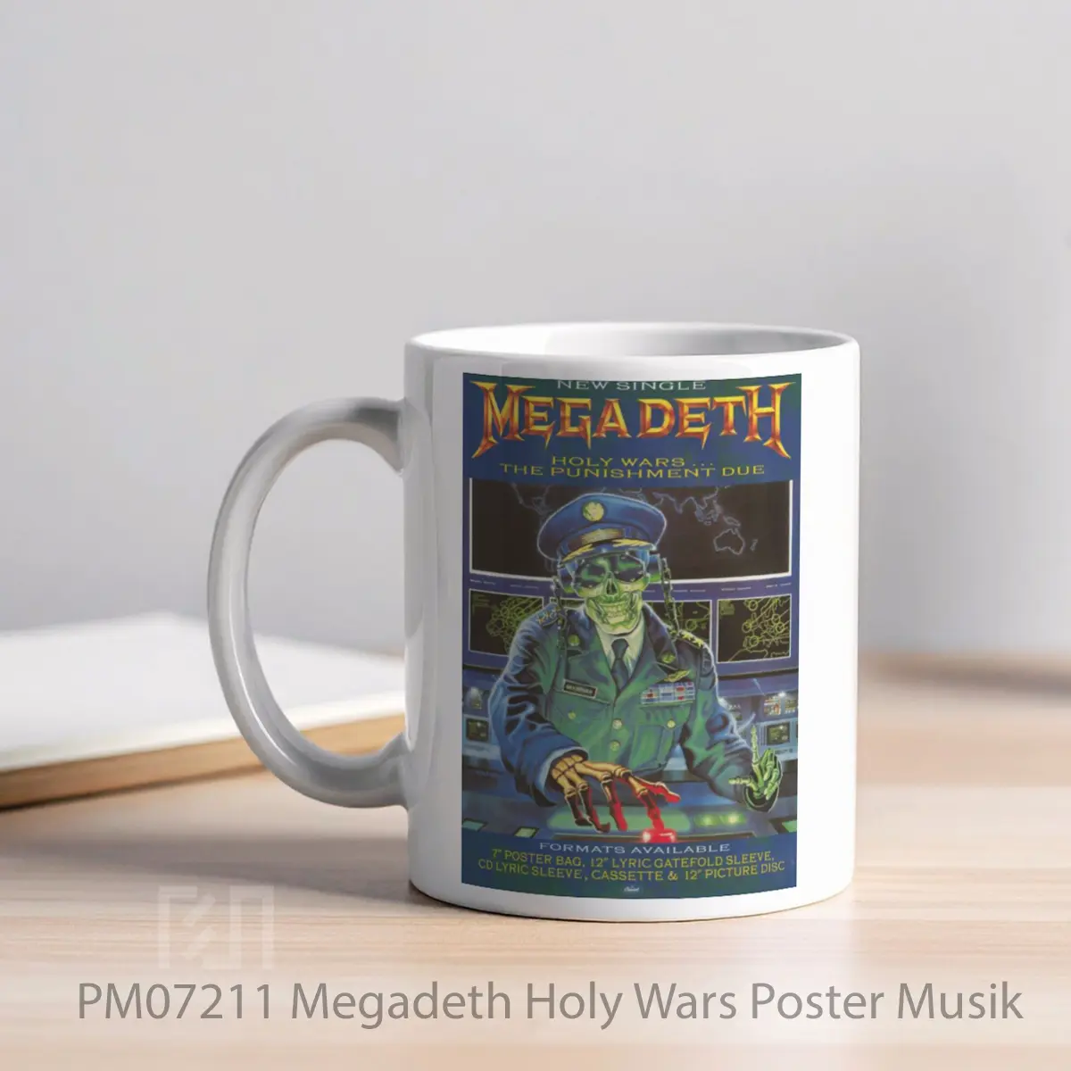 Mug Megadeth Holy Wars MPM07211 - All-side / Desain