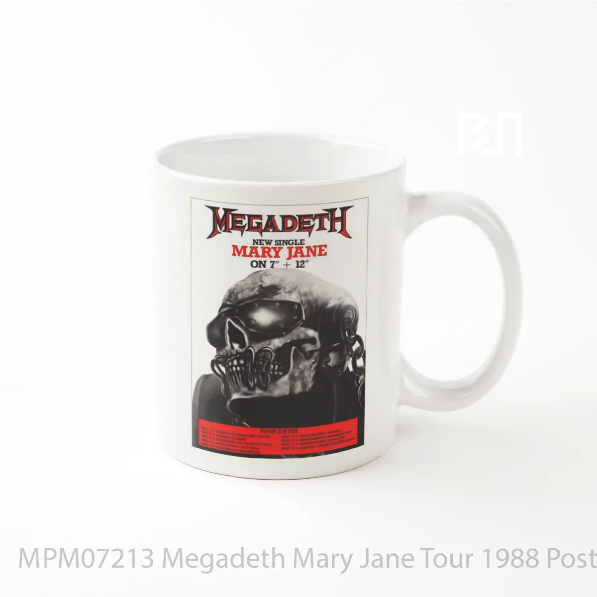 Mug Megadeth Mary Jane Tour 1988 MPM07213