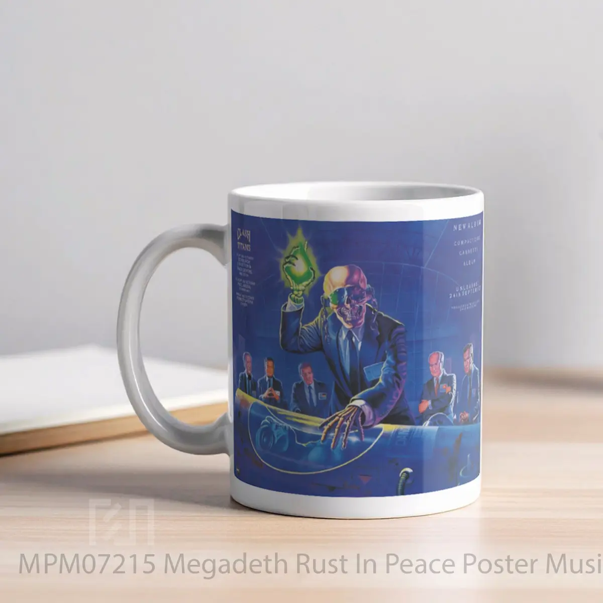 Mug Megadeth Rust In Peace MPM07215 - All-side / Desain