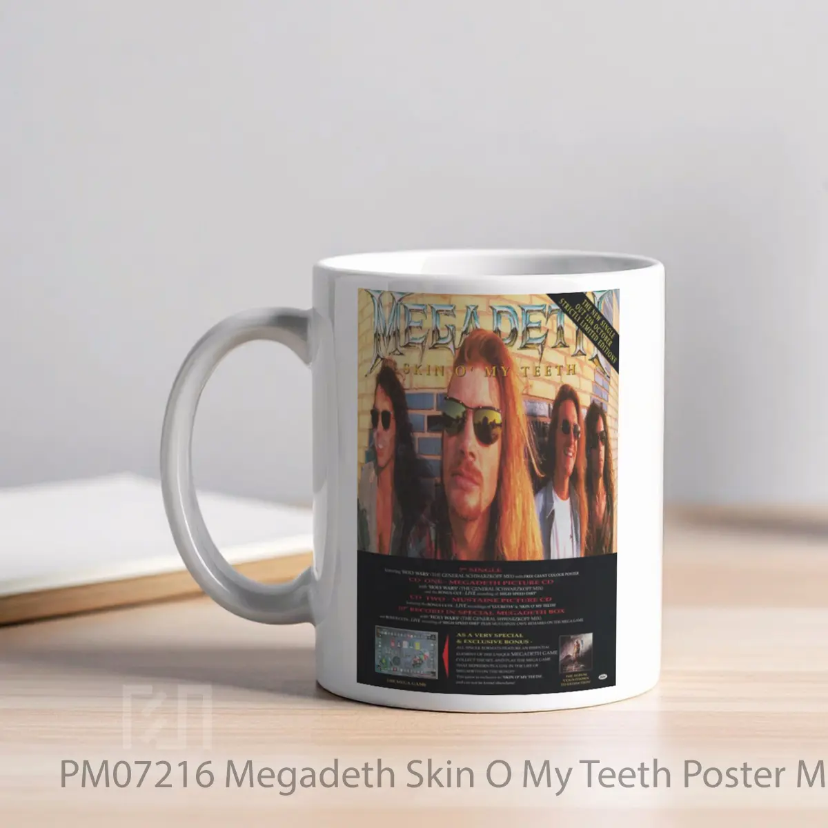 Mug Megadeth Skin O My Teeth MPM07216 - All-side / Desain