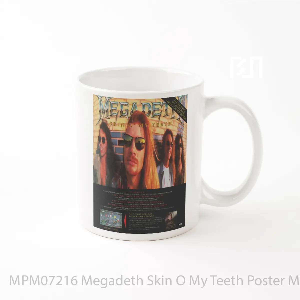 Mug Megadeth Skin O My Teeth MPM07216