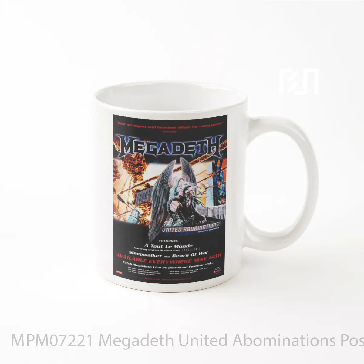 Mug Megadeth United Abominations MPM07221