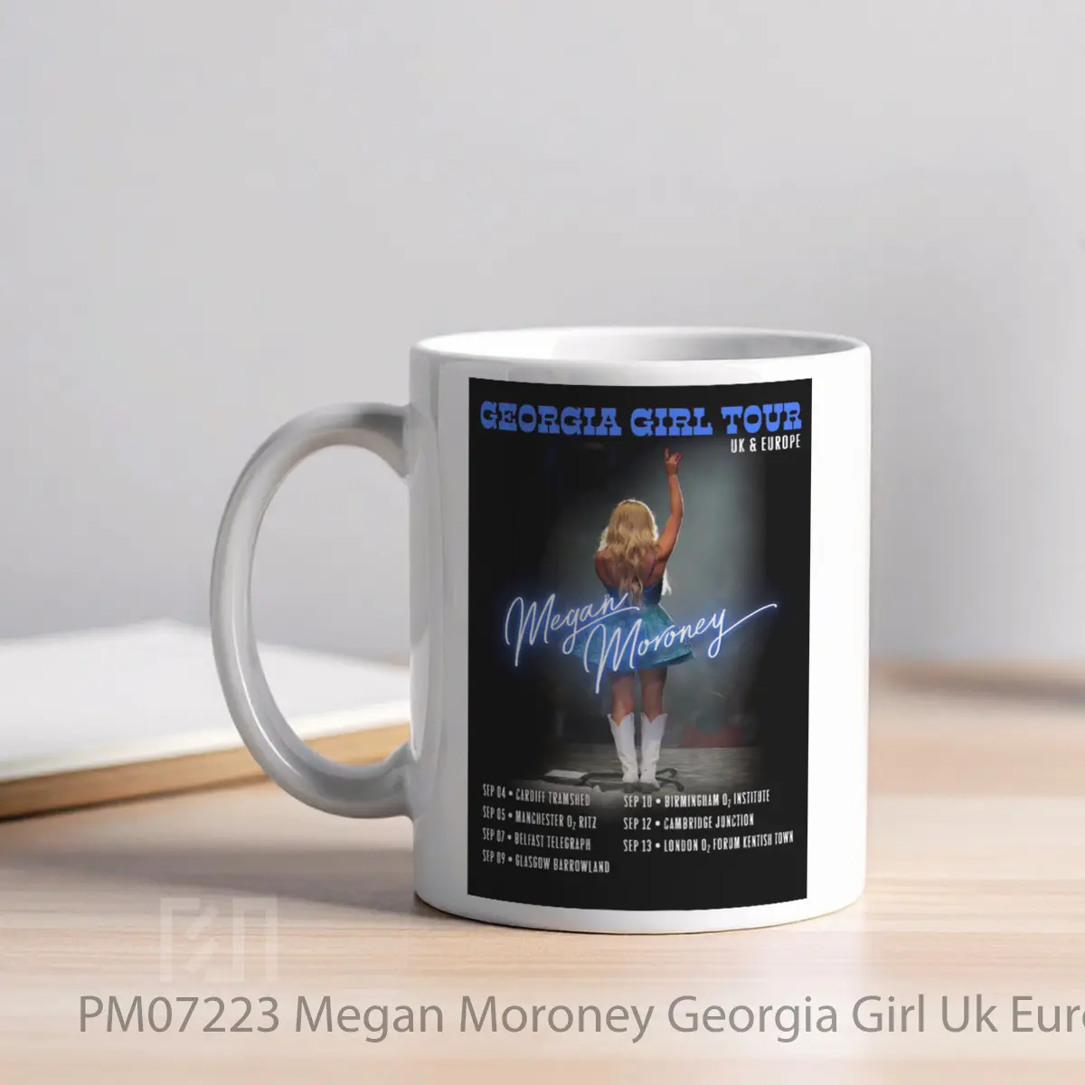 Mug Megan Moroney Georgia Girl Uk Europe Tour 2024 MPM07223 - All-side / Desain