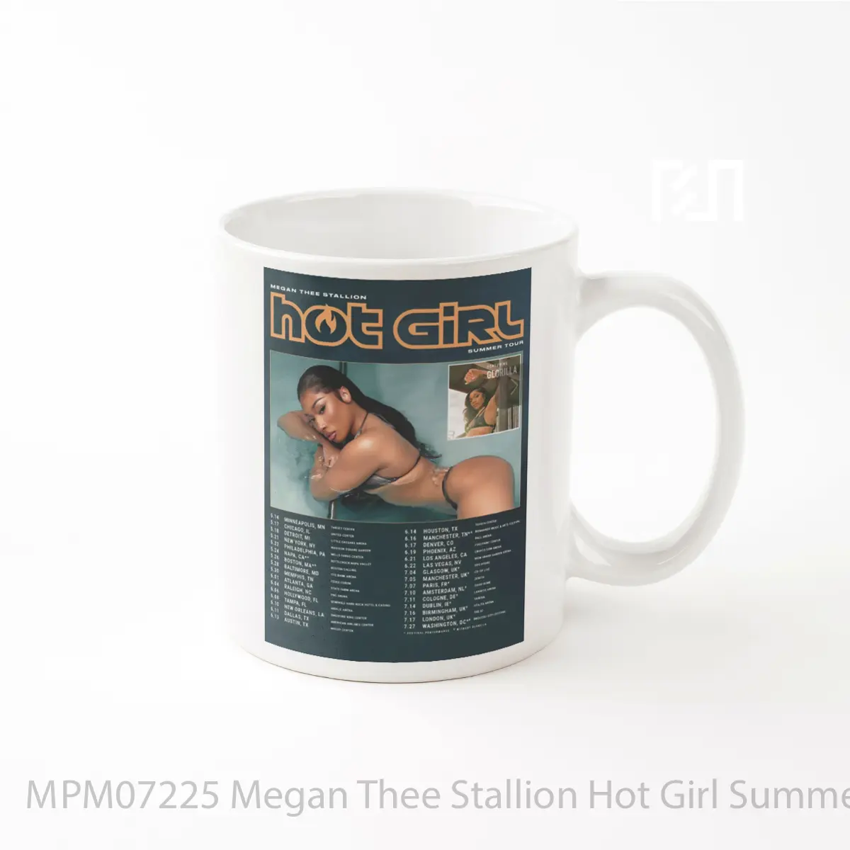 Mug Megan Thee Stallion Hot Girl Summer 2024 Tour MPM07225