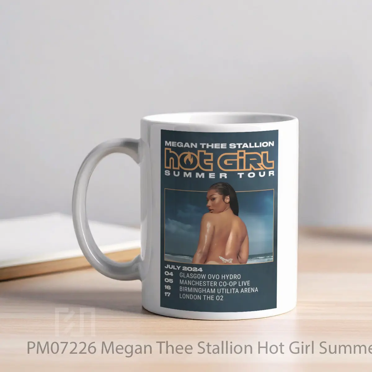 Mug Megan Thee Stallion Hot Girl Summer Uk Tour 2024 MPM07226 - All-side / Desain