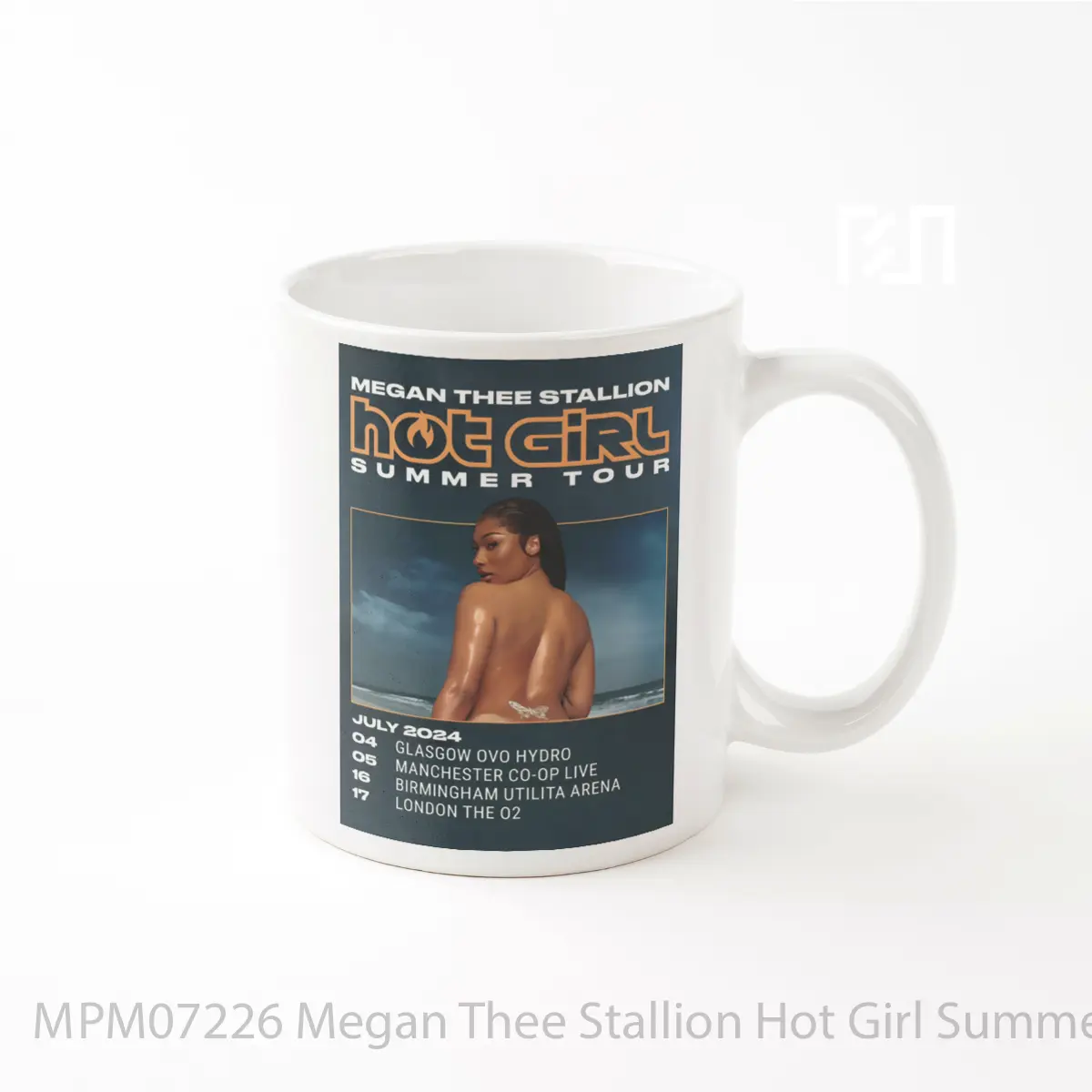 Mug Megan Thee Stallion Hot Girl Summer Uk Tour 2024 MPM07226