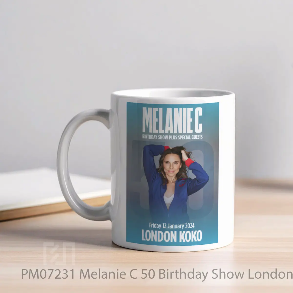 Mug Melanie C 50 Birthday Show London Koko 21 January 2024 MPM07231 - All-side / Desain