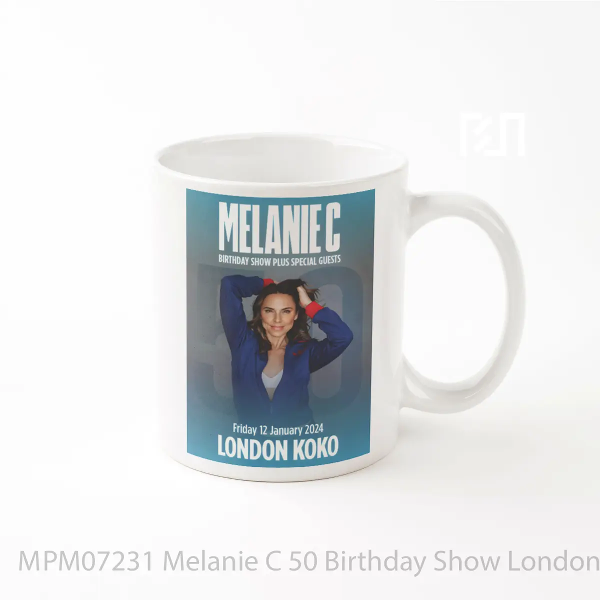 Mug Melanie C 50 Birthday Show London Koko 21 January 2024 MPM07231