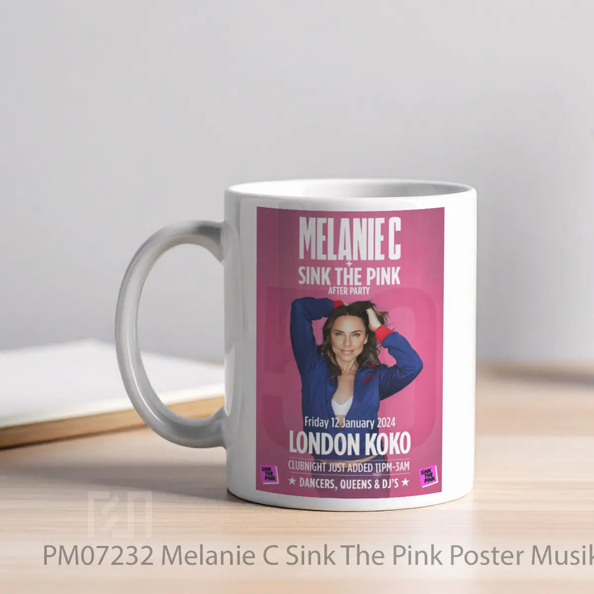 Mug Melanie C Sink The Pink MPM07232 - All-side / Desain