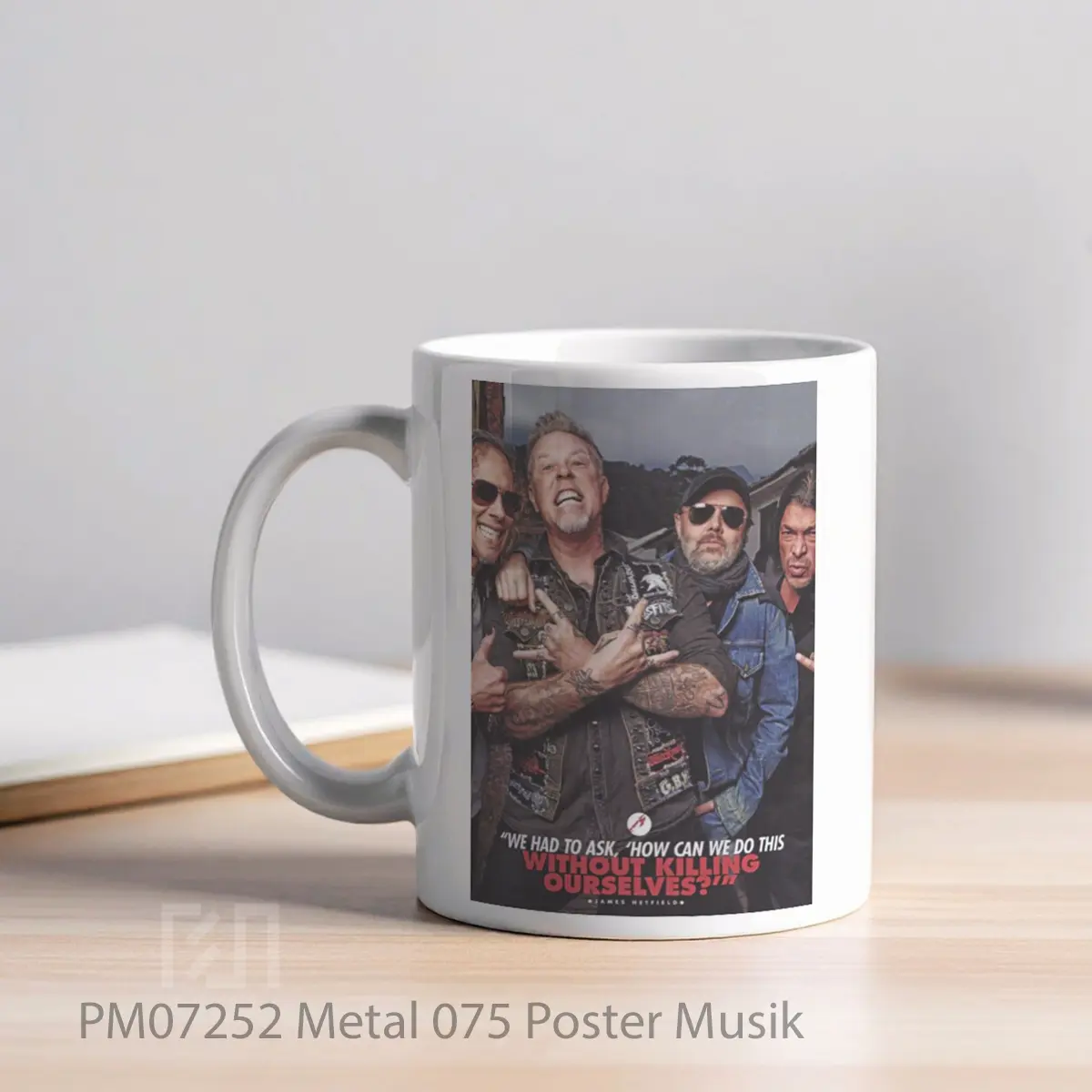 Mug Metal 075 MPM07252 - All-side / Desain
