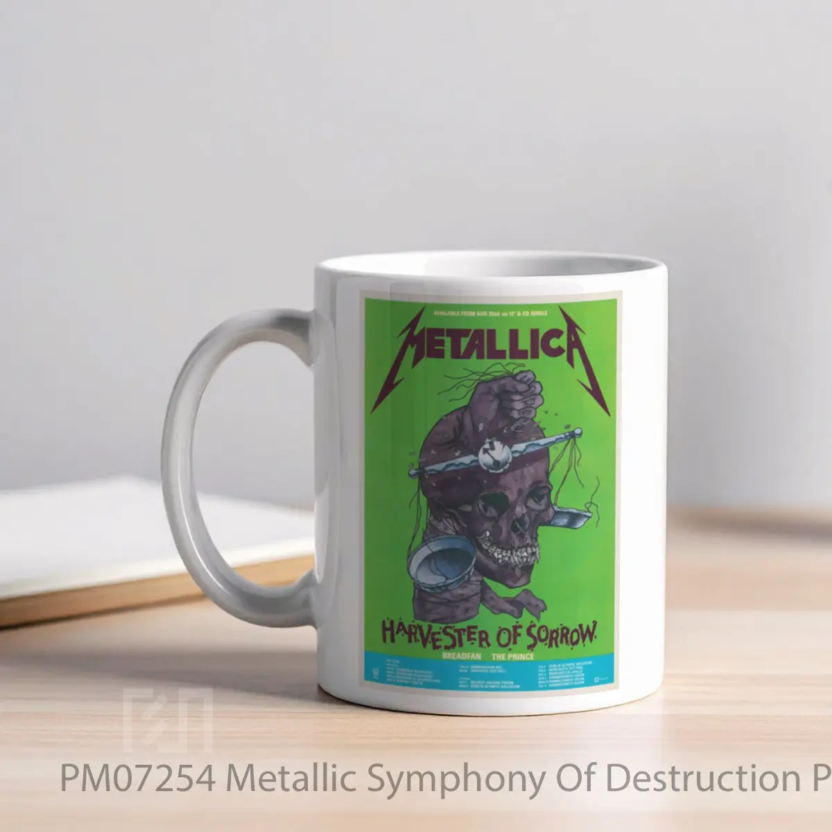 Mug Metallic Symphony Of Destruction MPM07254 - All-side / Desain