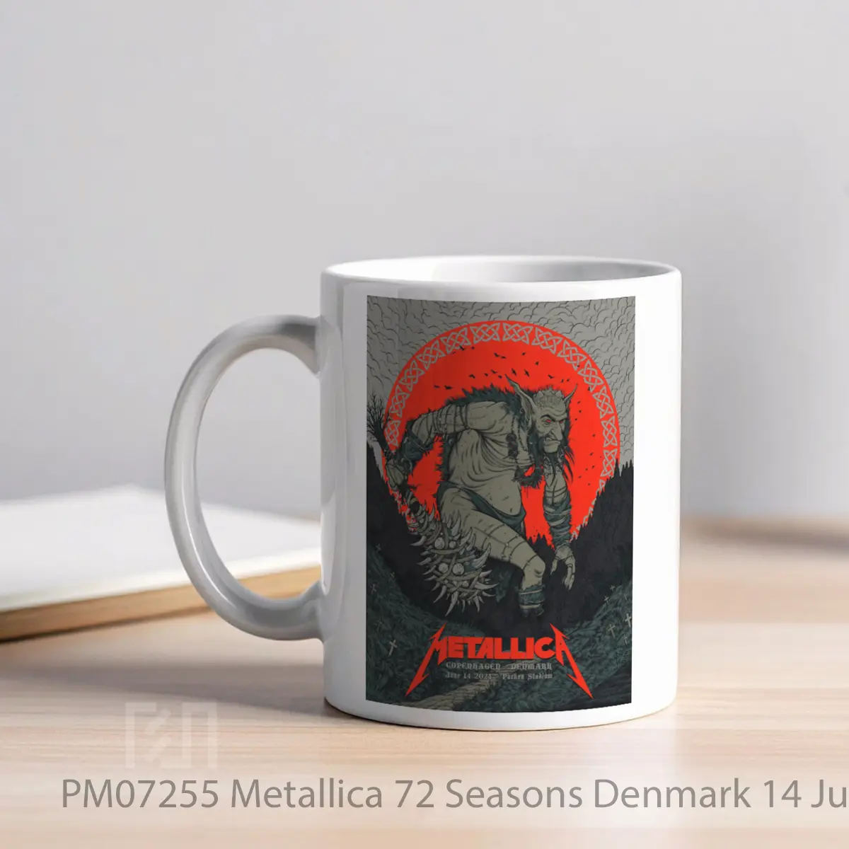 Mug Metallica 72 Seasons Denmark 14 June 2024 MPM07255 - All-side / Desain