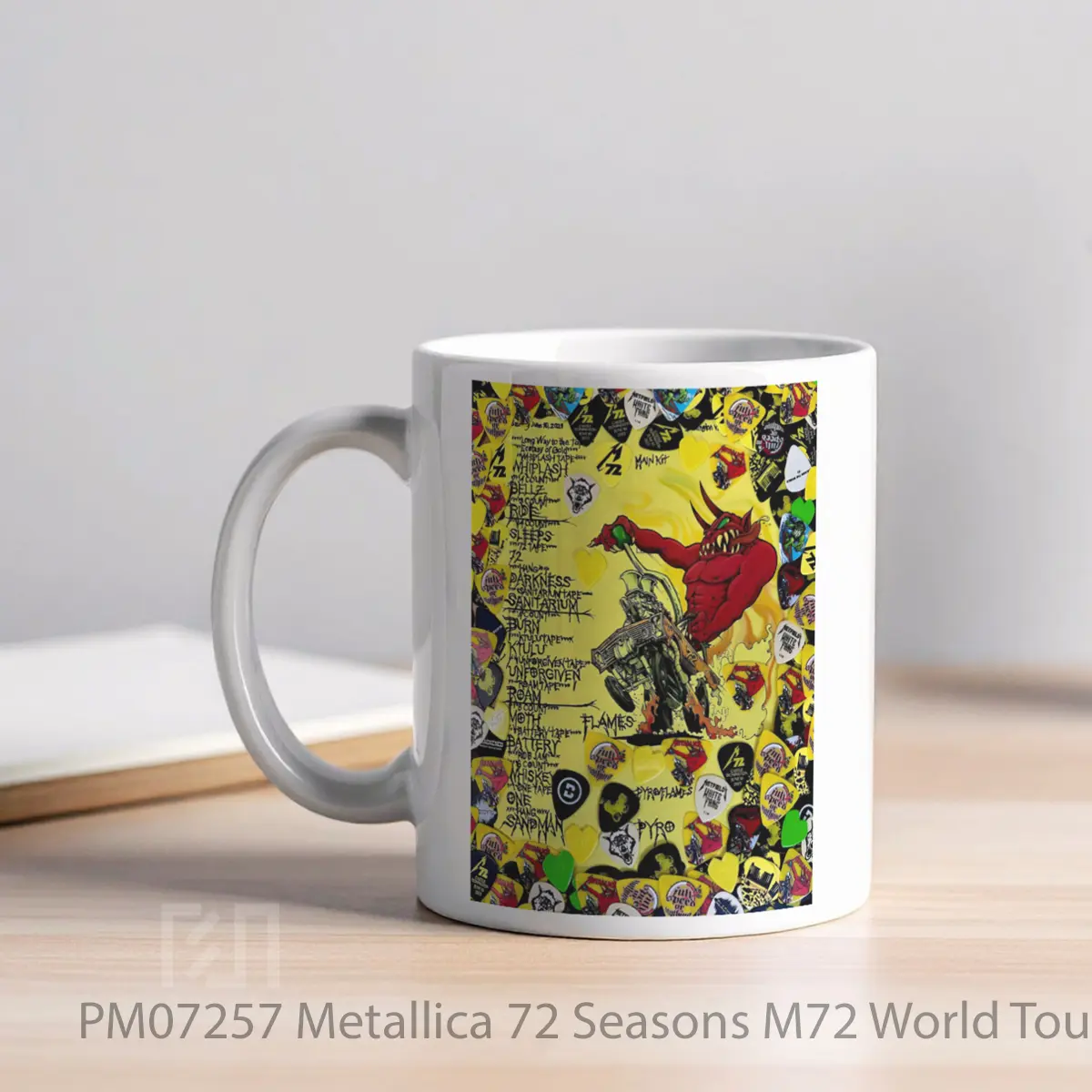 Mug Metallica 72 Seasons M72 World Tour 2023 Download Festival Variant MPM07257 - All-side / Desain