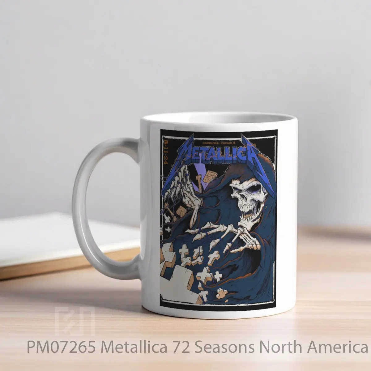 Mug Metallica 72 Seasons North America Tour 2024 Chicago MPM07265 - All-side / Desain