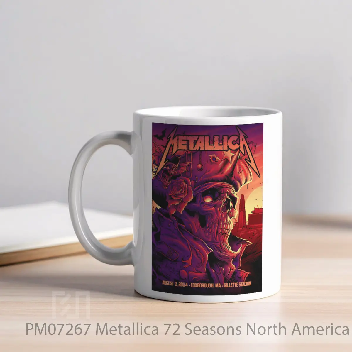Mug Metallica 72 Seasons North America Tour 2024 Foxborough B MPM07267 - All-side / Desain