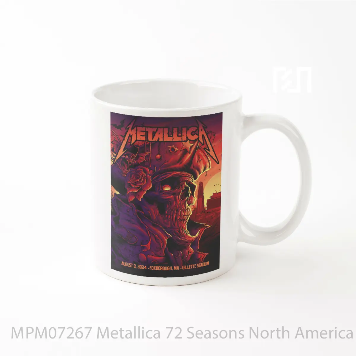 Mug Metallica 72 Seasons North America Tour 2024 Foxborough B MPM07267