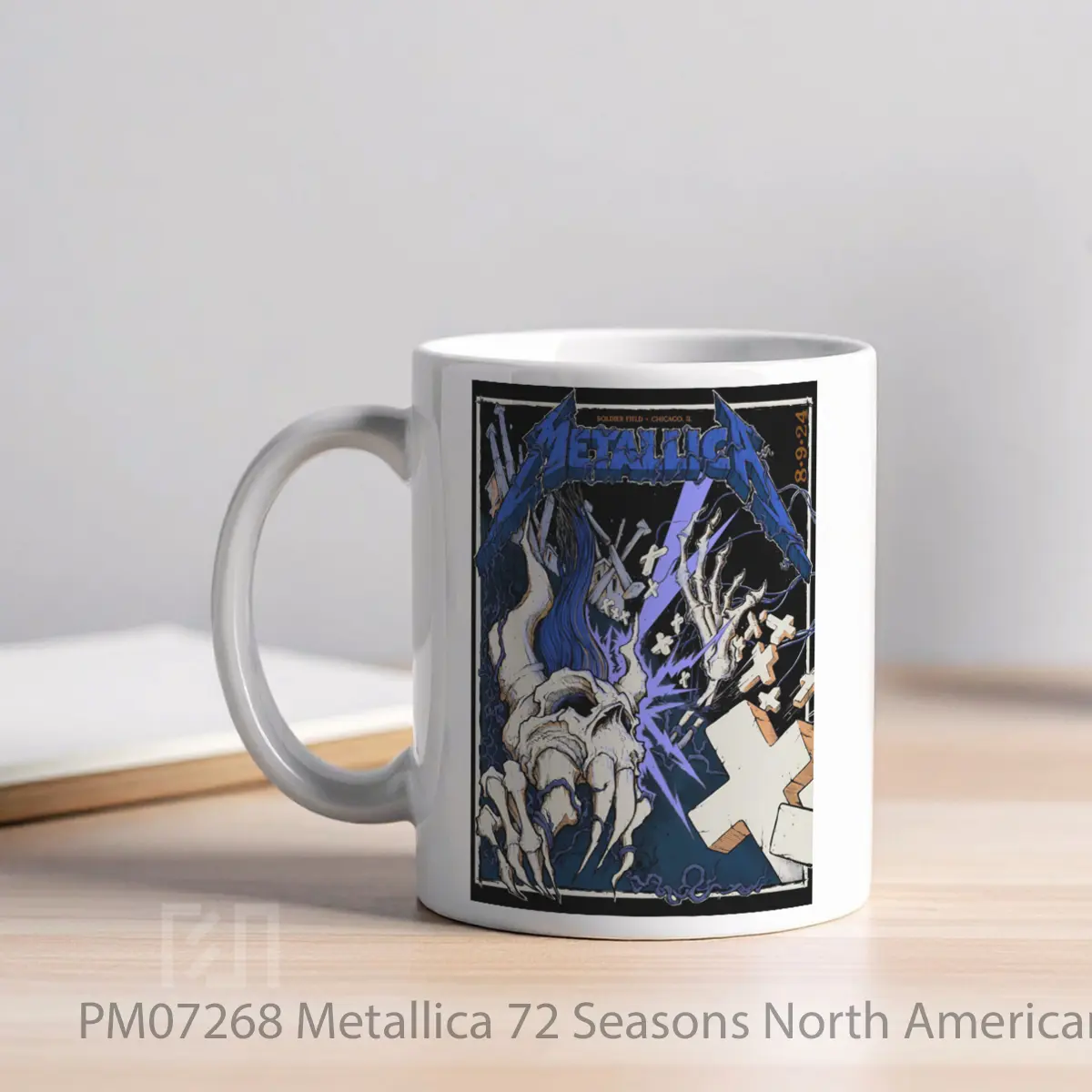 Mug Metallica 72 Seasons North American Tour 2024 Chicago MPM07268 - All-side / Desain