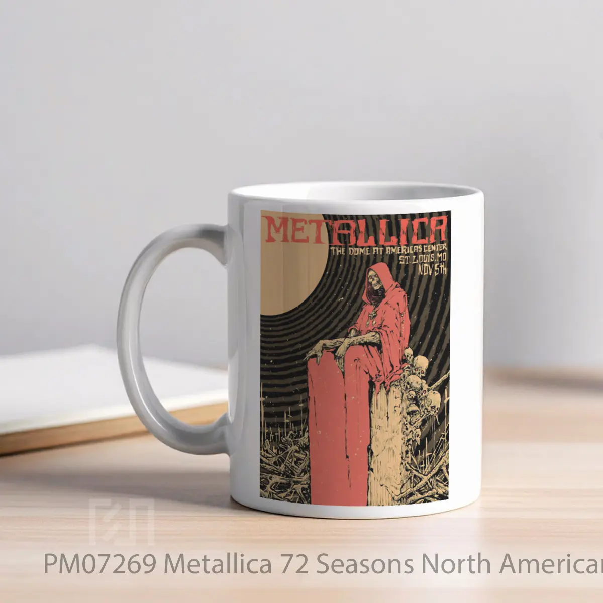 Mug Metallica 72 Seasons North American Tour 1 MPM07269 - All-side / Desain