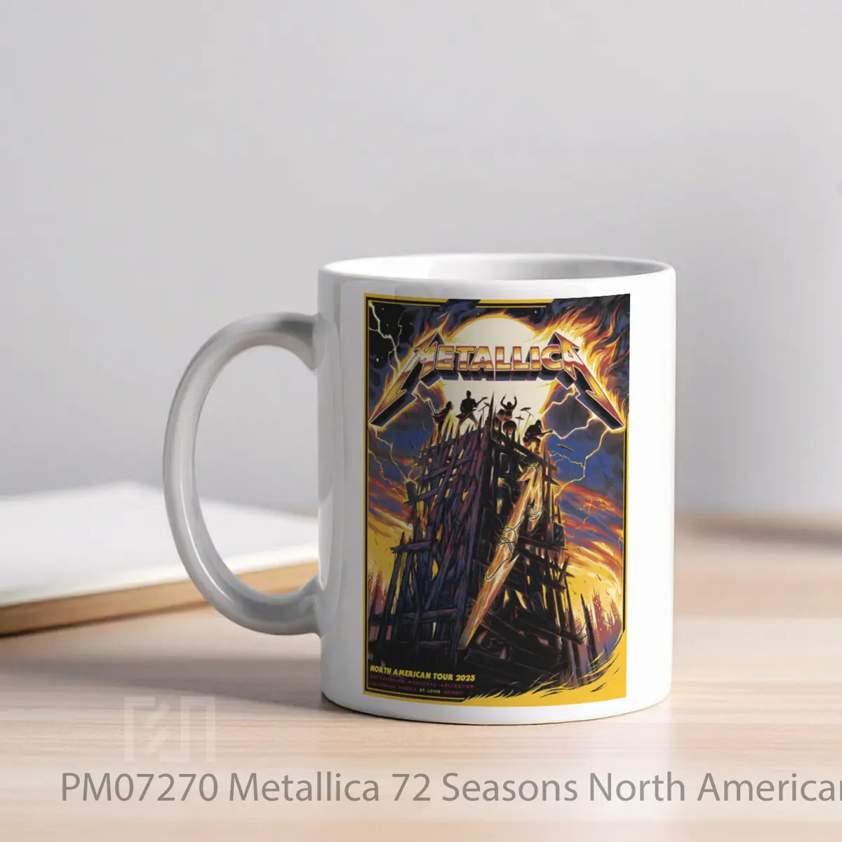 Mug Metallica 72 Seasons North American Tour MPM07270 - All-side / Desain
