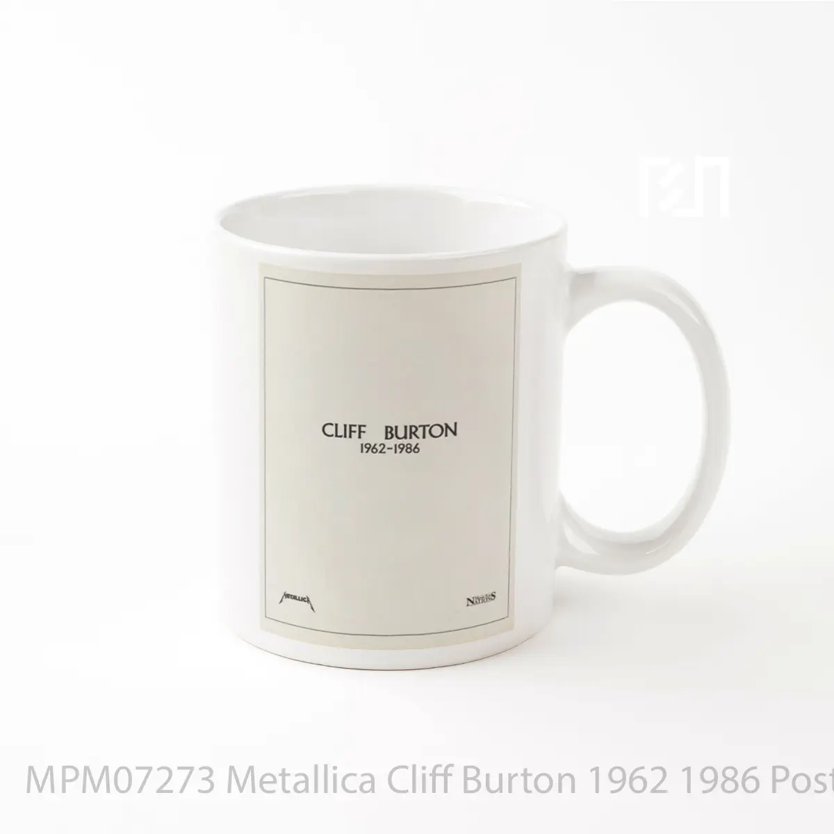 Mug Metallica Cliff Burton 1962 1986 MPM07273