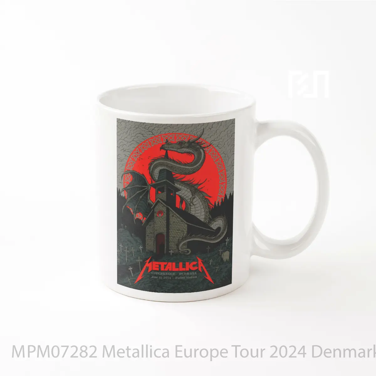 Mug Metallica Europe Tour 2024 Denmark 16 June MPM07282
