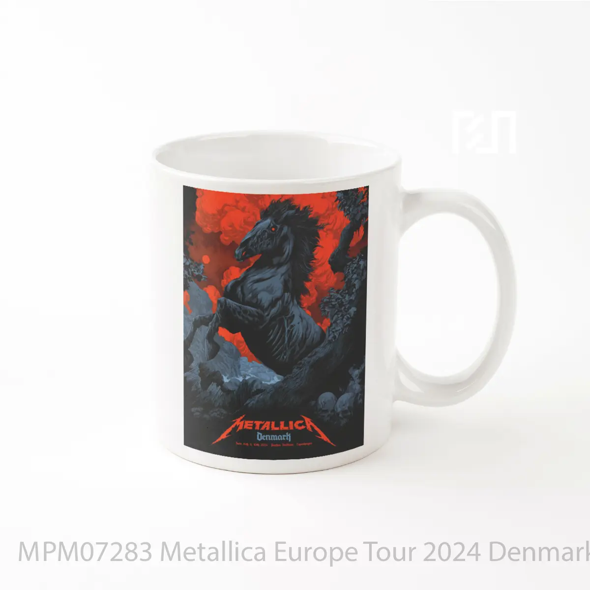 Mug Metallica Europe Tour 2024 Denmark MPM07283