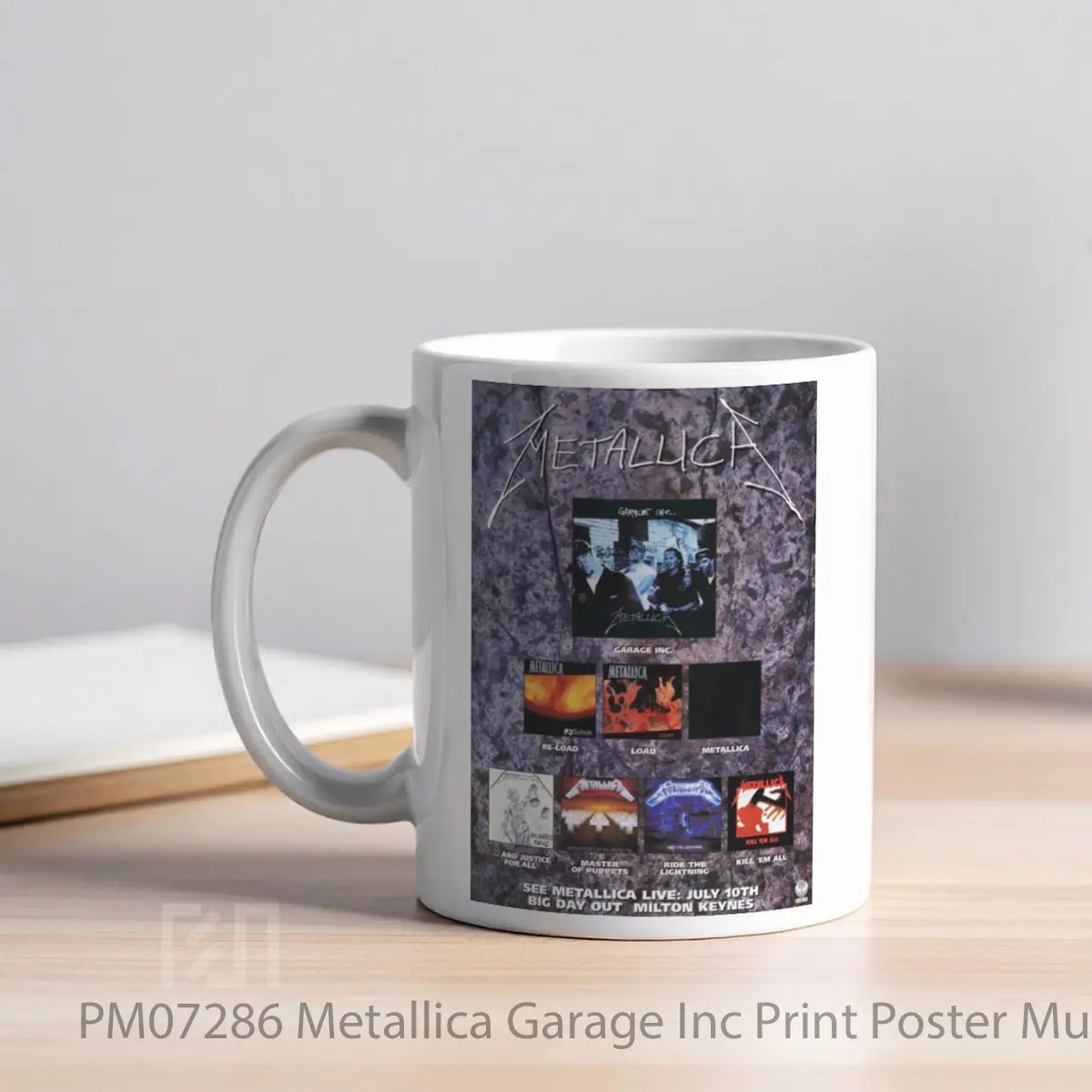 Mug Metallica Garage Inc Print MPM07286 - All-side / Desain