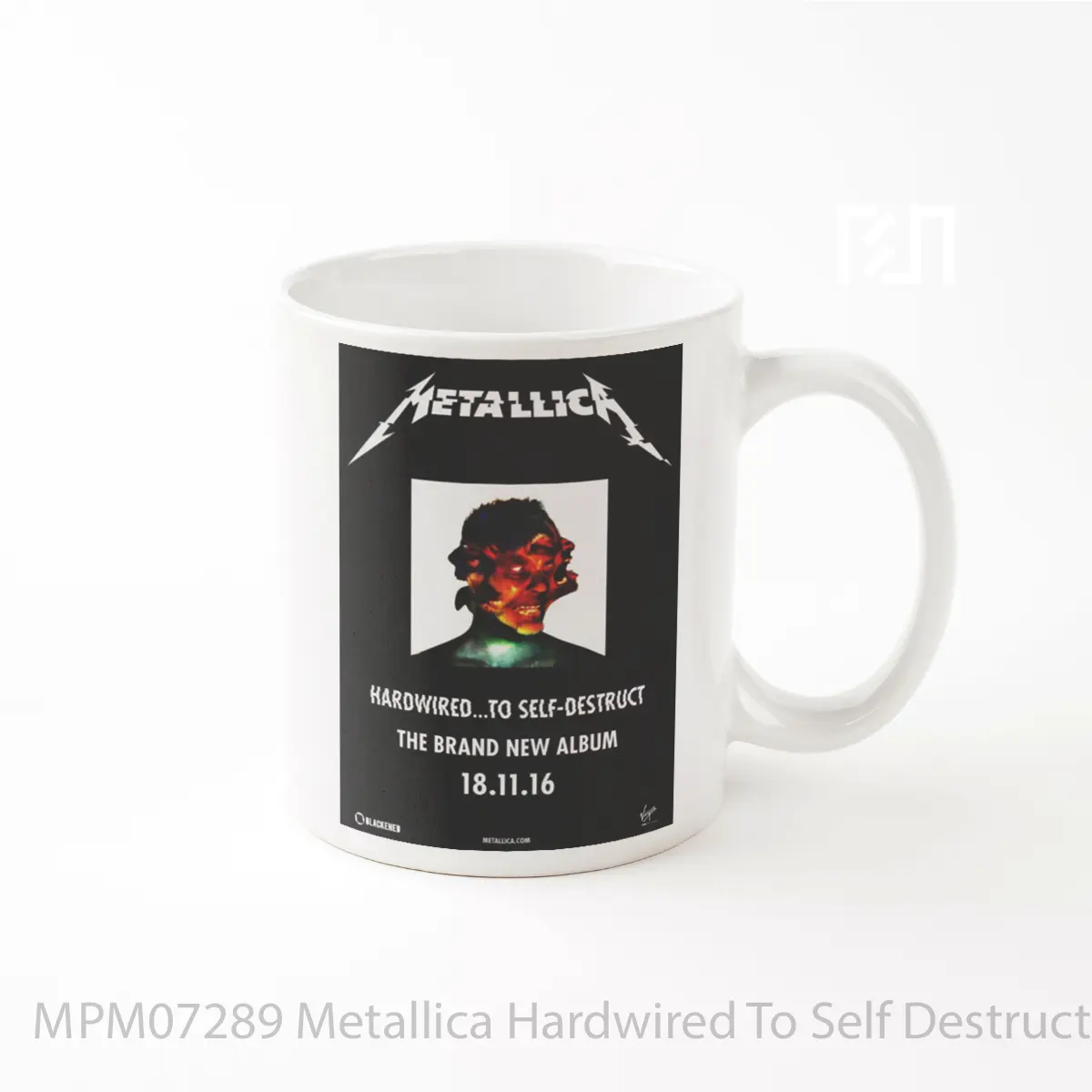 Mug Metallica Hardwired To Self Destruct Print 1 MPM07289
