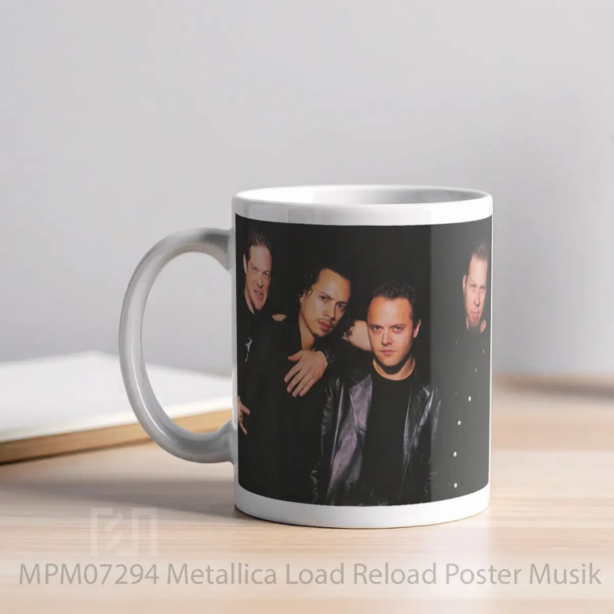 Mug Metallica Load Reload MPM07294 - All-side / Desain