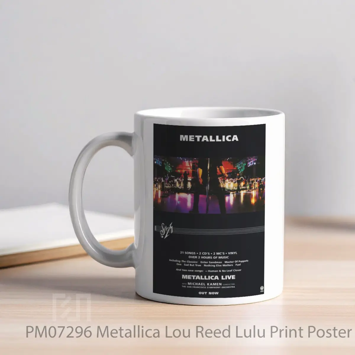 Mug Metallica Lou Reed Lulu Print MPM07296 - All-side / Desain