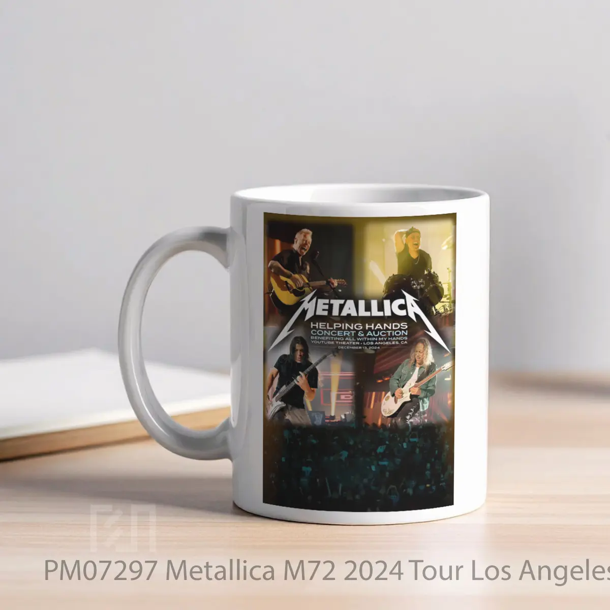 Mug Metallica M72 2024 Tour Los Angeles MPM07297 - All-side / Desain