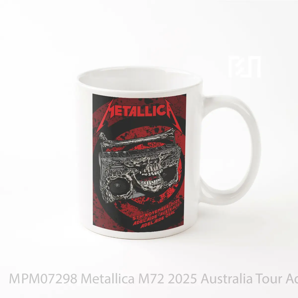 Mug Metallica M72 2025 Australia Tour Adelaide Oval MPM07298