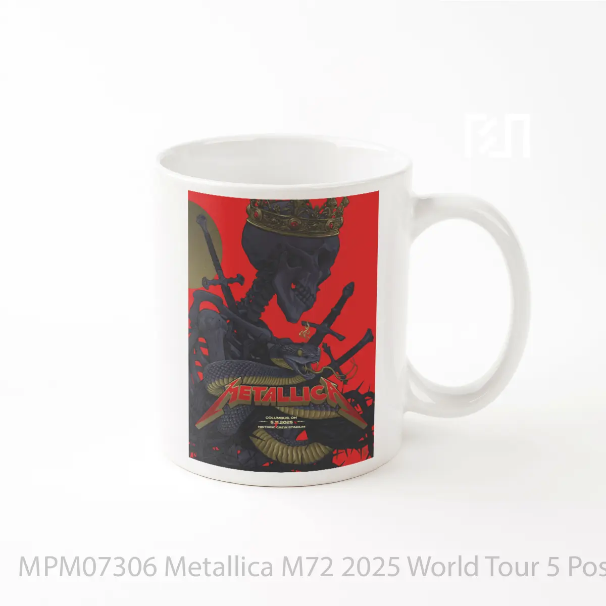 Mug Metallica M72 2025 World Tour 5 MPM07306
