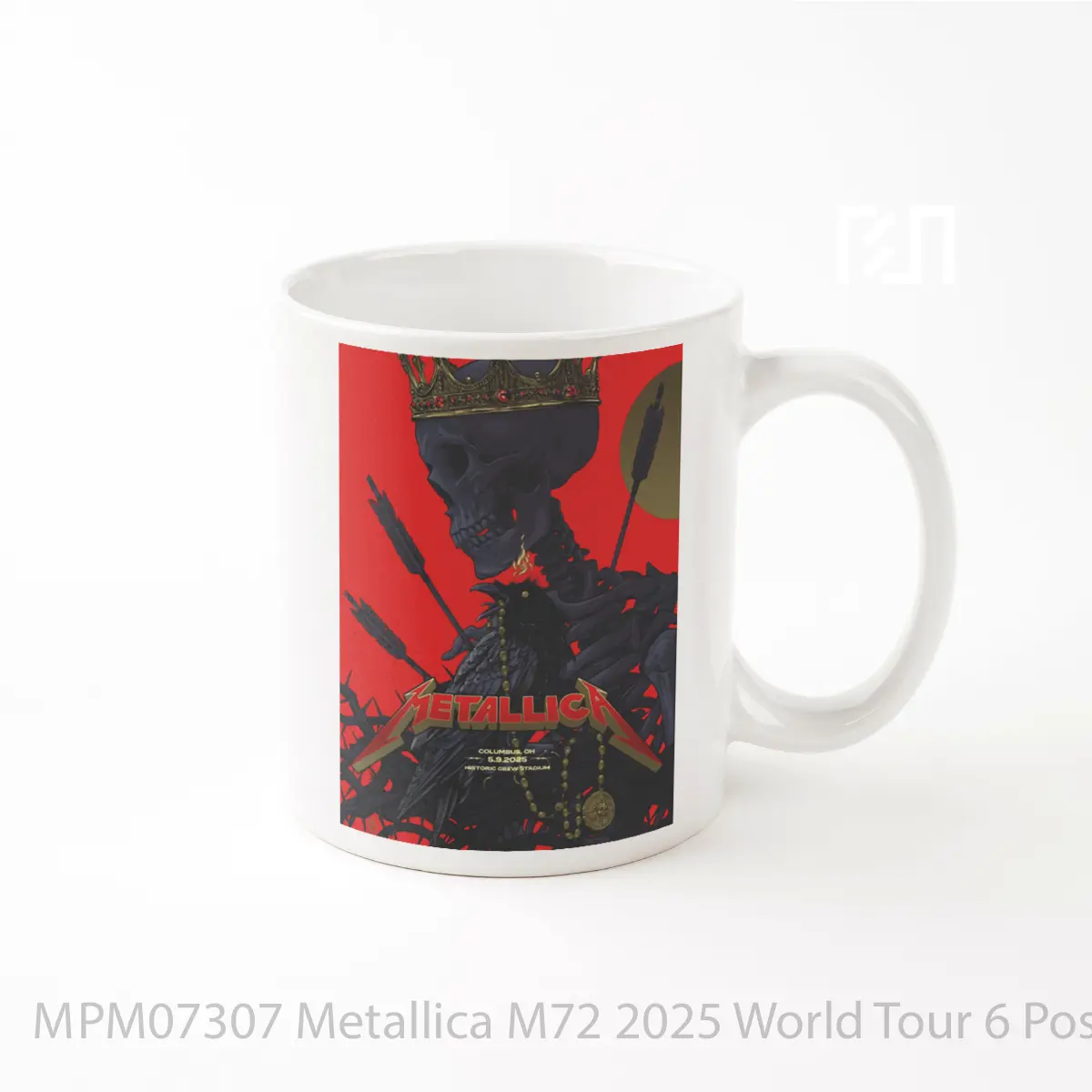 Mug Metallica M72 2025 World Tour 6 MPM07307
