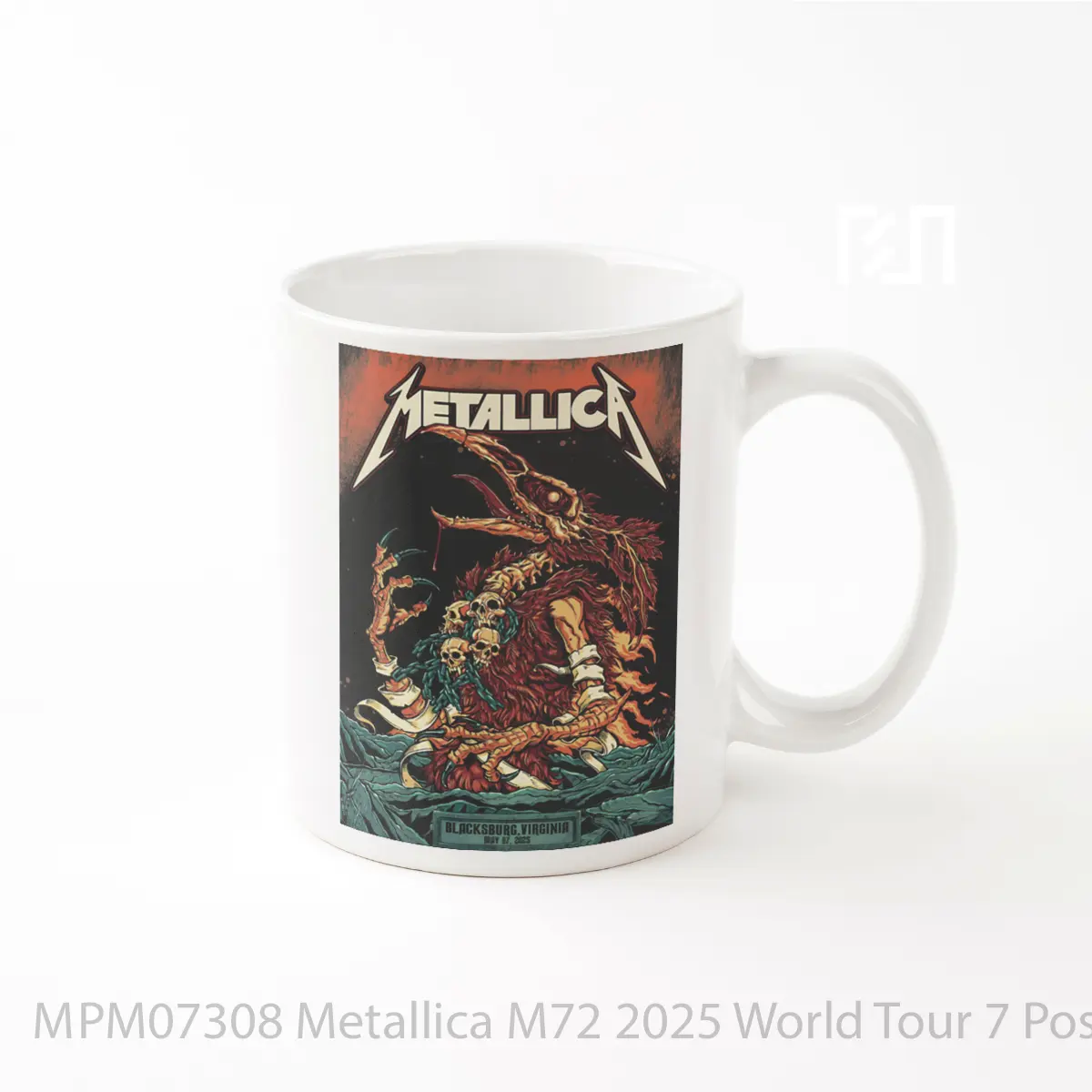 Mug Metallica M72 2025 World Tour 7 MPM07308