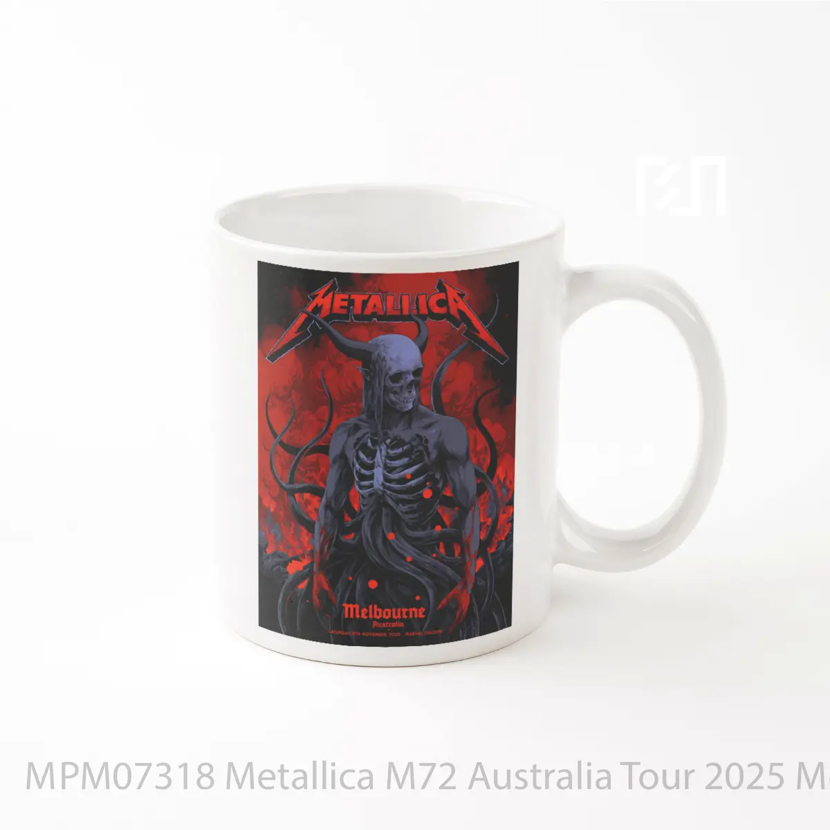 Mug Metallica M72 Australia Tour 2025 Melbourne MPM07318