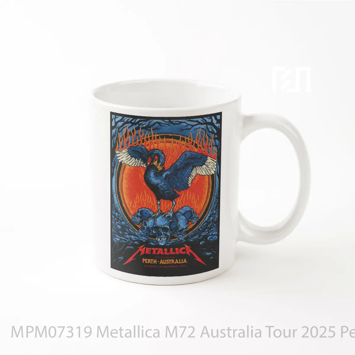 Mug Metallica M72 Australia Tour 2025 Perth Optus Stadium MPM07319