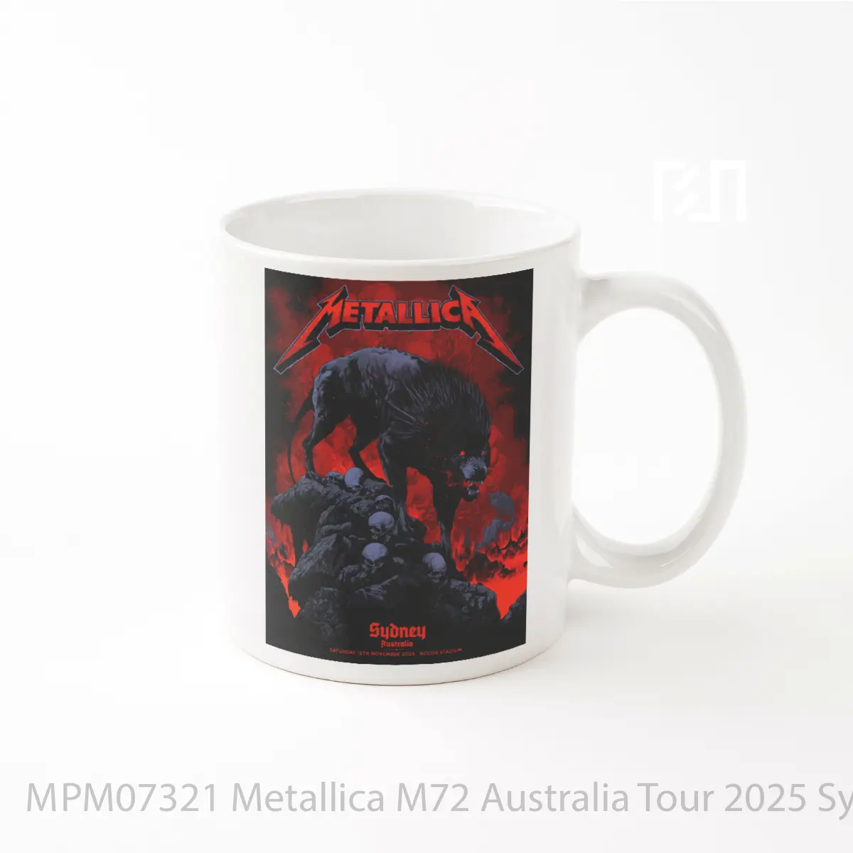 Mug Metallica M72 Australia Tour 2025 Sydney MPM07321