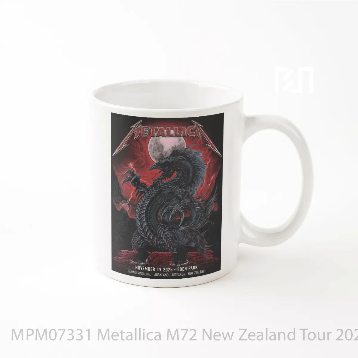 Mug Metallica M72 New Zealand Tour 2025 Auckland Eden Park MPM07331