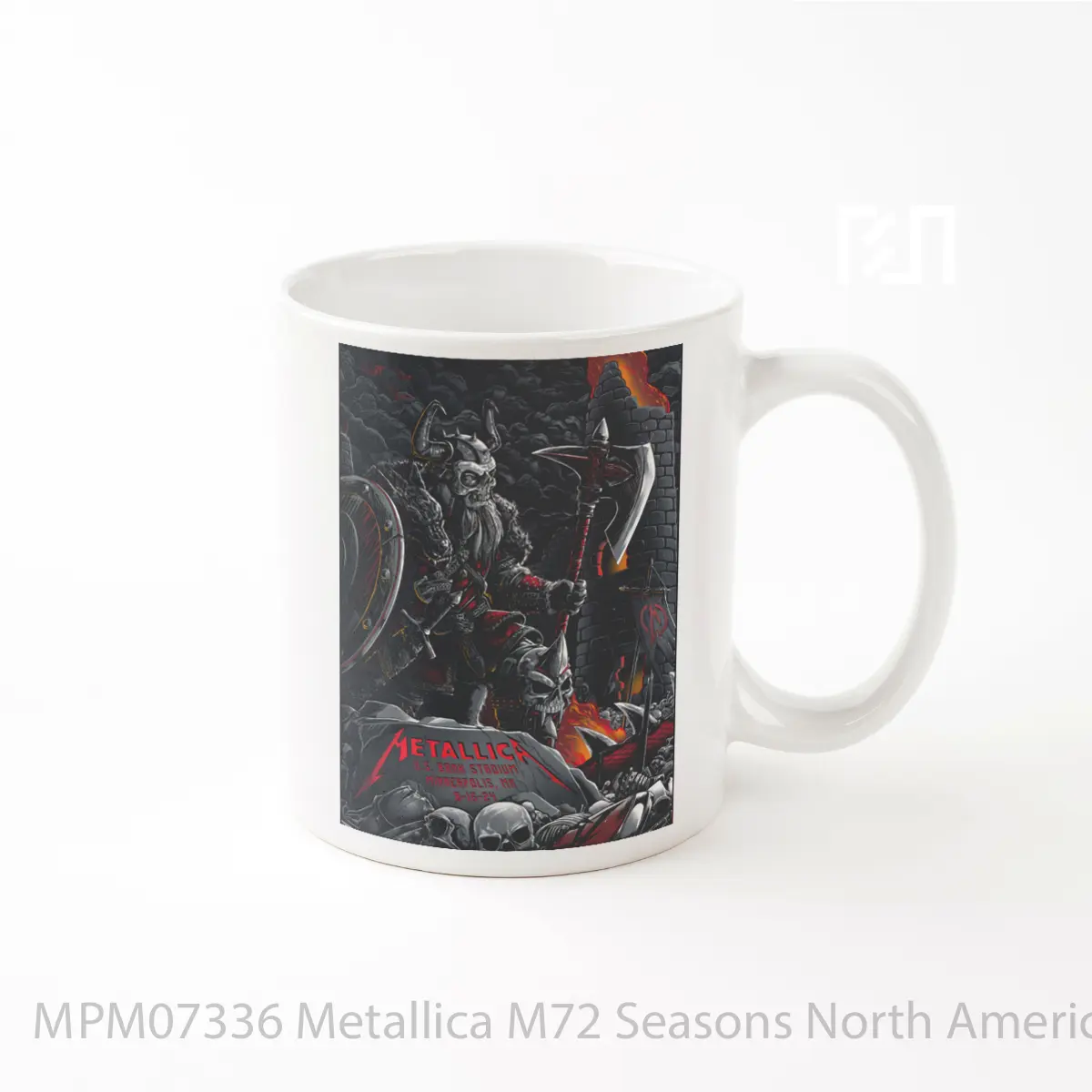 Mug Metallica M72 Seasons North American Tour 2024 Michigan Alt MPM07336